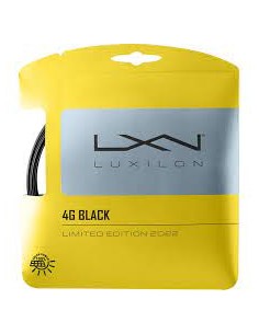 Set Cordage Tennis Luxilon 4G Black 125 (12.2 m) 