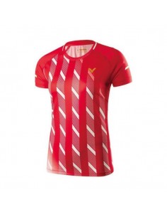 Tee-Shirt Victor Danemark 6609 Femme Rouge 