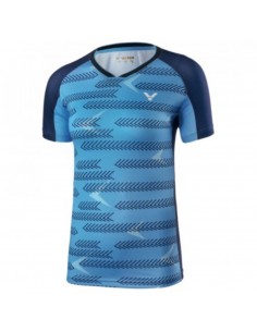 Tee-Shirt Victor International 6649 Femme Bleu 