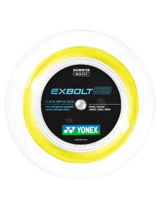 Cordage Badminton Bobine 200m - Yonex Exbolt 65 ( Jaune )