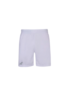 Short Babolat Play Homme Blanc 