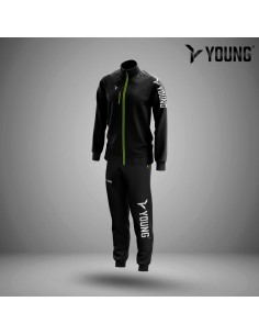 Young Tour Tracksuit (Black) - Ideal for Active Lifestyles 