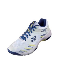 Yonex Men's PC-65 Z3 Shoes (White/Ocean) 