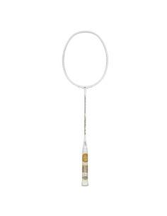 Raquette de Badminton Apacs Feather Lite 75 White/green (non cordée) 6U 