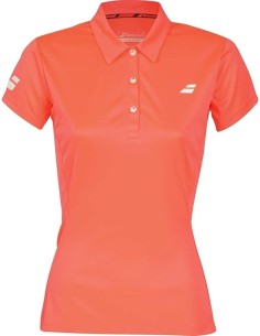 Polo Babolat Femme  Poly Pique Core Rose 