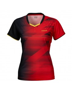 T-Shirt Kawasaki Damen ST-R2216 Rot 